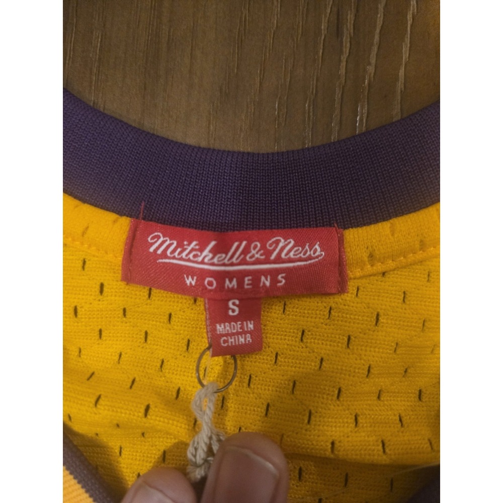 NWT Mitchell & Ness Lakers Shaquille O'Neal #34 Swingman Jersey Women's S - Picture 5 of 5
